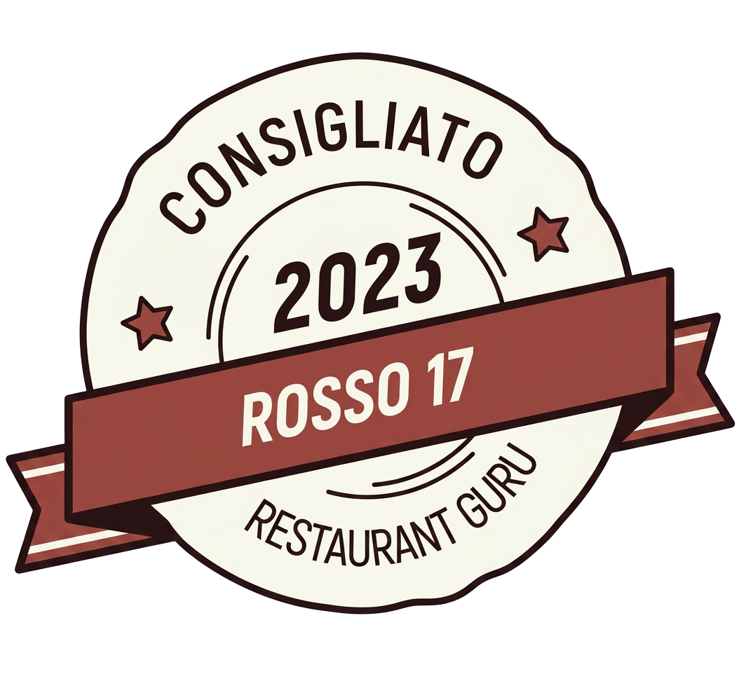 Rosso 17 — Consigliato da Restaurant Guru 2023